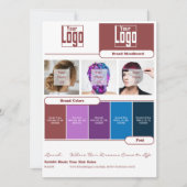 Carte de la marque Hair Stylist Moodboard - Identi (Devant)