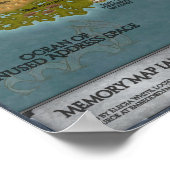 Carte de la mémoire Poster (Coin)