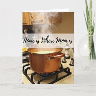Carte de la Mère Amour de Cuisine Chaude