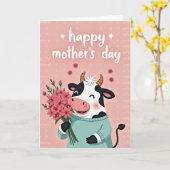 Carte de la Mère Bovine Douce (Fleur jaune)