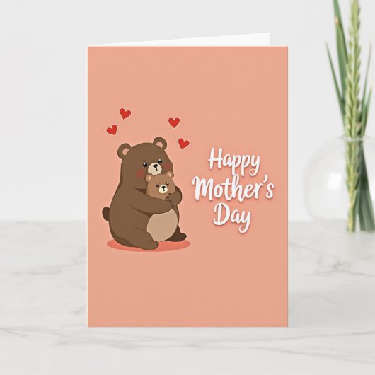 Carte de la Mère de l'Ours Suave (Devant)
