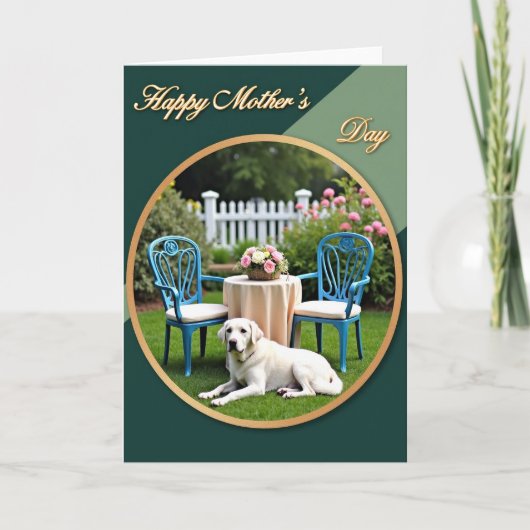 Carte de la Mère du Jardin Fleuri (Devant)