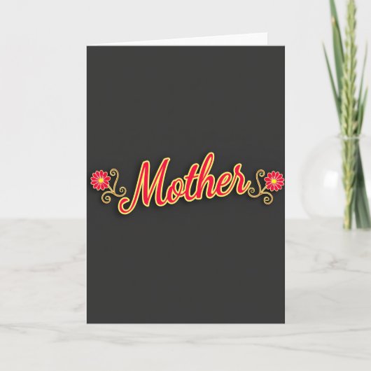 Carte de la Mère Fleur Écarlate (Devant)
