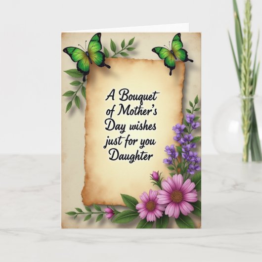 Carte de la Mère Papillon Émeraude (Devant)