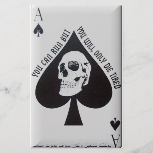 Carte de la mort du Vietnam (Devant)