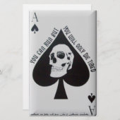 Carte de la mort du Vietnam (Devant / Derrière)