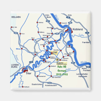 Carte de la moule avec aimant Hahn