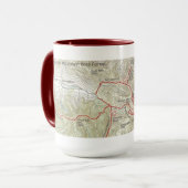 Carte de la Mug Hunter Mountain (Devant gauche)