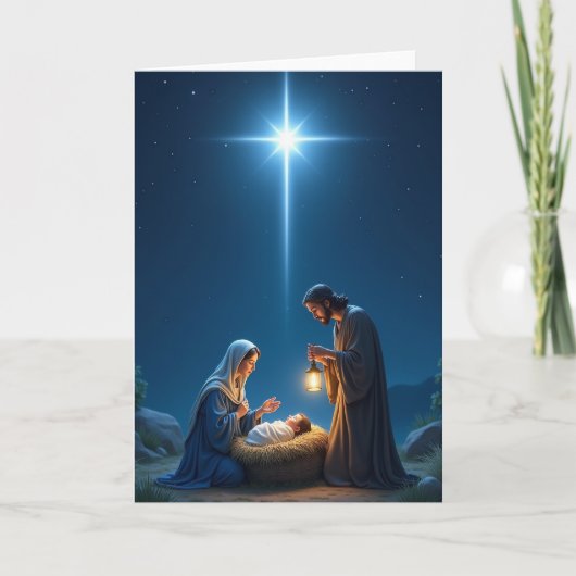 Carte de la Naissance de Jésus (Devant)