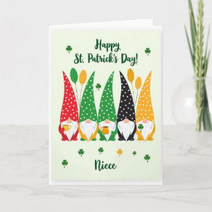 Carte de la nièce du gnome à pois