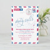 Carte de la Nouvelle-Jersey USA par avion militair (Debout devant)