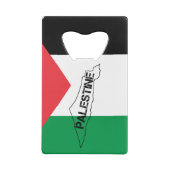 Carte de la Palestine libre sur le drapeau palesti (Dos)