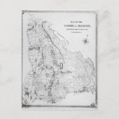 Carte de la paroisse de Hackney (Devant)