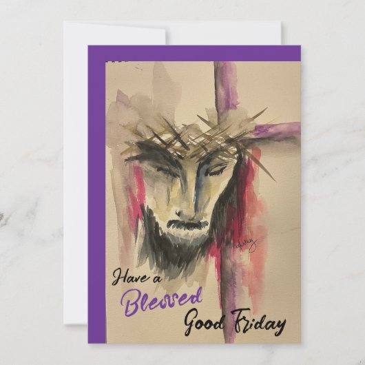 Carte de la Passion du Christ (Devant)
