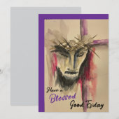 Carte de la Passion du Christ (Devant / Derrière)