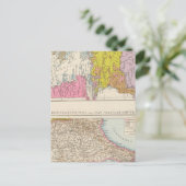 Carte de la péninsule des Balkans et de Constantin (Debout devant)