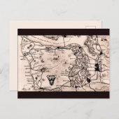 Carte de la péninsule Olympique (Devant / Derrière)