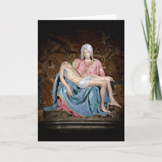 CARTE DE LA PIETA DE MICHEL-Ange (Devant)