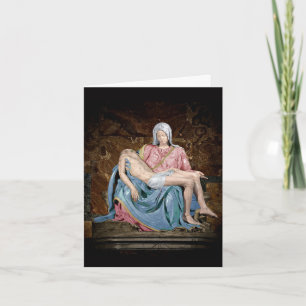 CARTE DE LA PIETA DE MICHEL-Ange