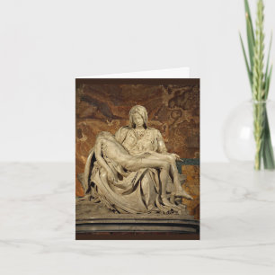 CARTE DE LA PIETA DE MICHELANGELO