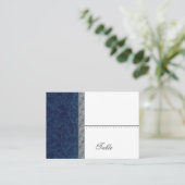 Carte de la Place de la Marine Blue Grunge Damask  (Debout devant)