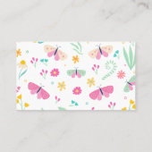 Carte de la place du jardin de la fille Pastel Bla (Dos)