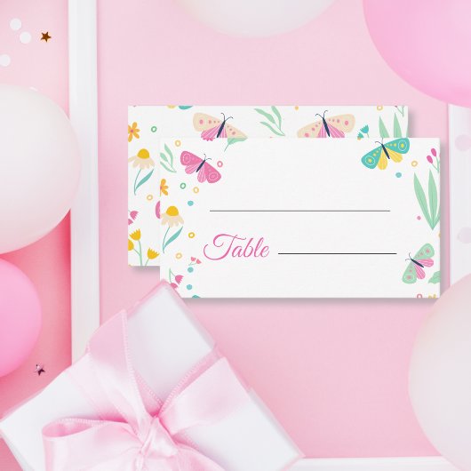 Carte de la place du jardin de la fille Pastel Bla