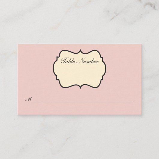 Carte de la place Rosée, Crème, Gris Damas (Devant)