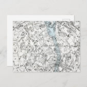 Carte de la plaque XXVIII de l'hémisphère Sud (Devant / Derrière)