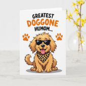 Carte de la plus grande Humom Toutou (Fleur jaune)