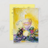 Carte de la première sainte communion (Devant / Derrière)