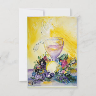 Carte de la première sainte communion