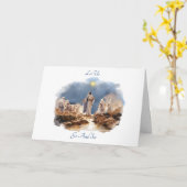 Carte de la première série Noël 4 (Fleur jaune)