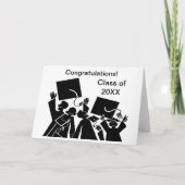 Carte de la promotion de la classe de fin d'études (Devant)