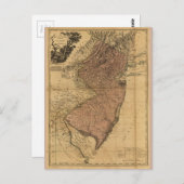 Carte de la province du New Jersey (1777) (Devant / Derrière)