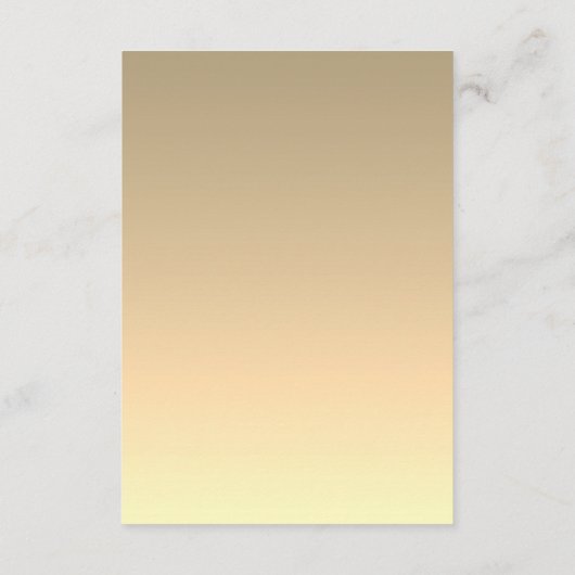 Carte de la réception de mariage verte Sage modern (Dos)