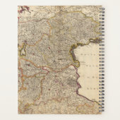 Carte de la région de Venise, Italie (Dos)