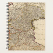 Carte de la région de Venise, Italie (Devant)