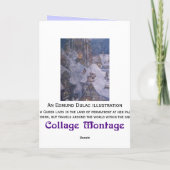 Carte de la Reine de la neige de Dulac (Dos)