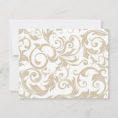 Carte de la répétition Ivory Swirl (Dos)