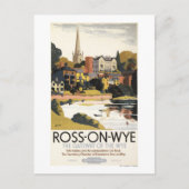 Carte de la rivière Town British Railways (Devant)