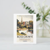 Carte de la rivière Town British Railways (Debout devant)