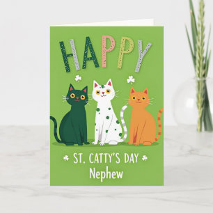 Carte de la Saint-Cattys pour neveu