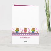 Carte de la Saint-Owl Valentine (Dos)