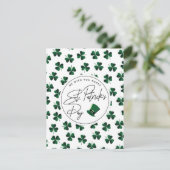 Carte de la Saint Patrick (Debout devant)