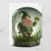 Carte de la Saint Patrick (Devant / Derrière)