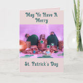 Carte de la Saint Patrick (Devant)