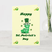 Carte de la Saint Patrick (Devant)