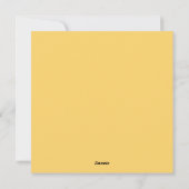 Carte de la Saint-Patrick avec trèfle à quatre feu (Dos)