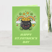 Carte de la Saint-Patrick Pot O’ Gold Fun (Devant)